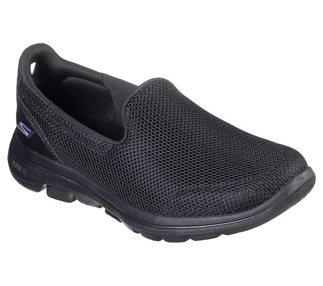 Zapatillas Para Caminar Skechers Mujer - GOwalk 5 Negro DCAYU3581